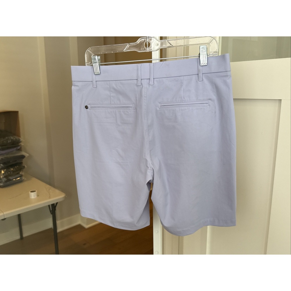 Greyson Montauk Performance Golf Shorts 32 Jellyfish Lilac 8" Inseam NWT - Picture 2 of 7